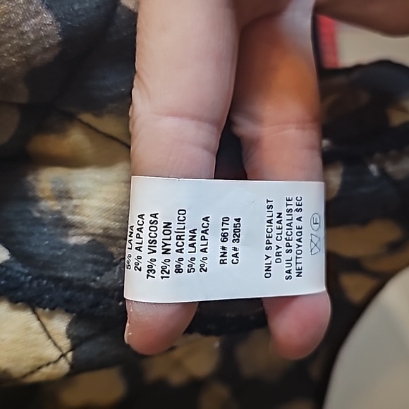 Bl^nk by Anthropologie London Alyxa Reversible Knit Quilted Open Front Jacket S - Picture 4 of 6